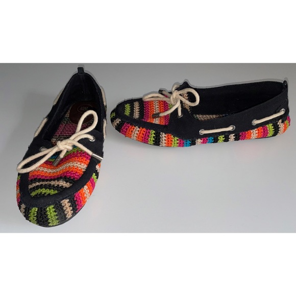 THE SAK Colorful Crochet Loafers - Picture 4 of 7